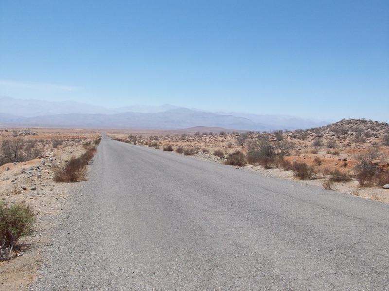 Ruta en la Región de Atacama