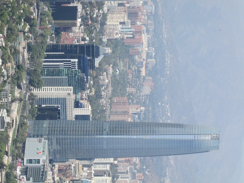 Santiago visto desde el cerro San Cristóbal